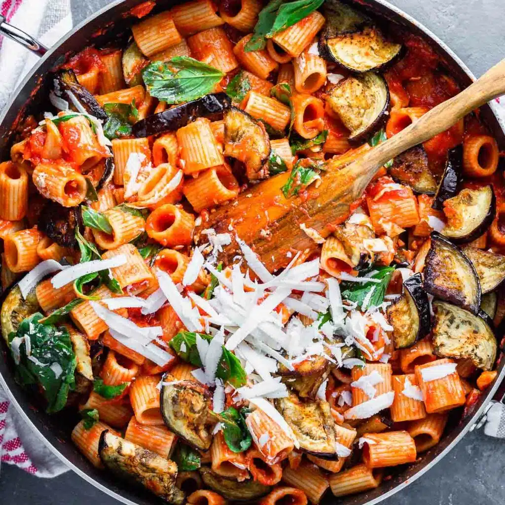 Pasta alla norma recipe