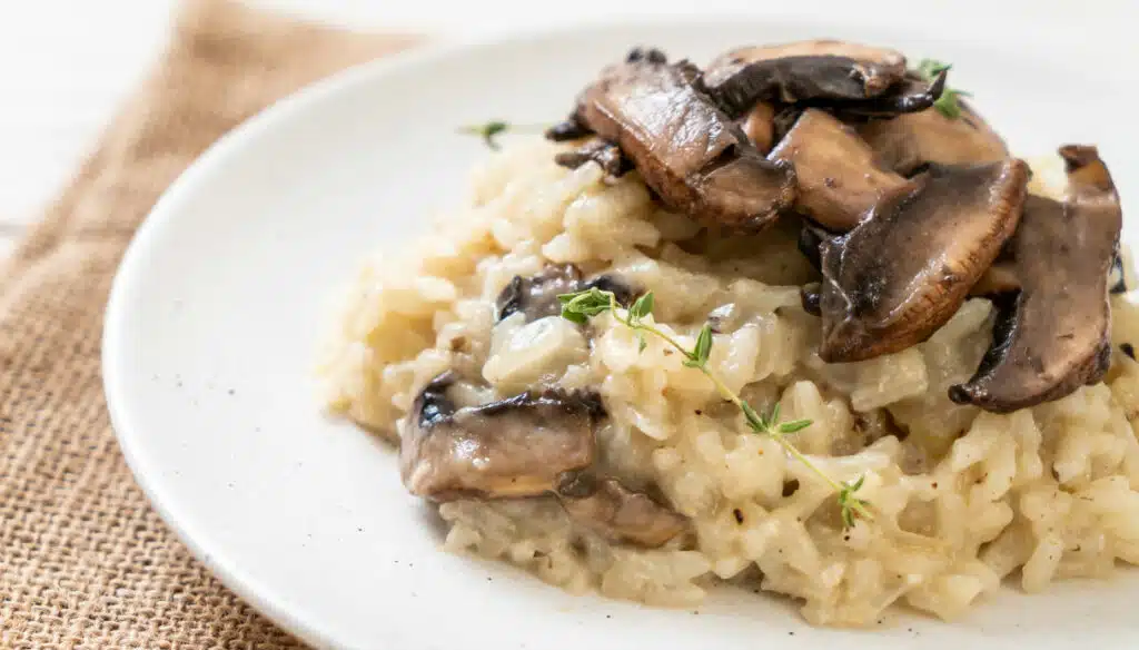 Risotto ai funghi recipe