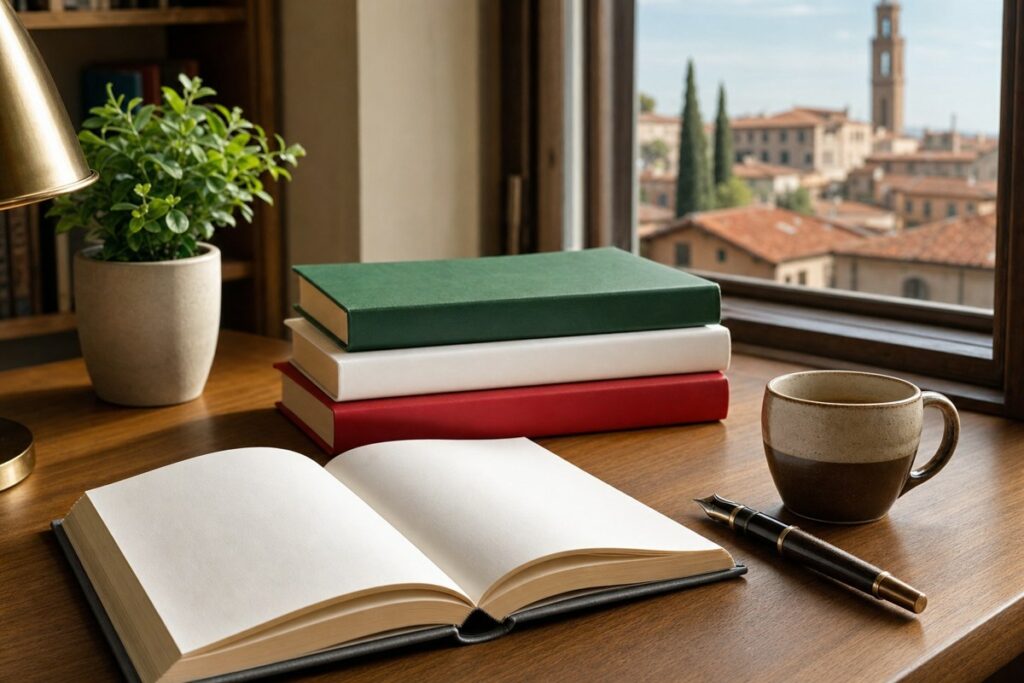 Libro di grammatica per studiare il predicato nominale e verbale in italiano