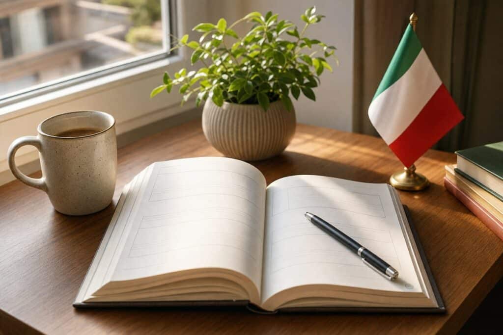 Quaderno di grammatica ed esercizi sui verbi transitivi e intransitivi